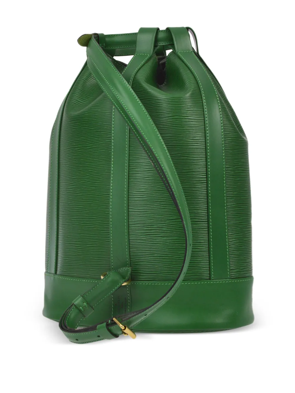 Louis Vuitton Pre-Owned 1995 Randonnée PM bucket-tas - Groen