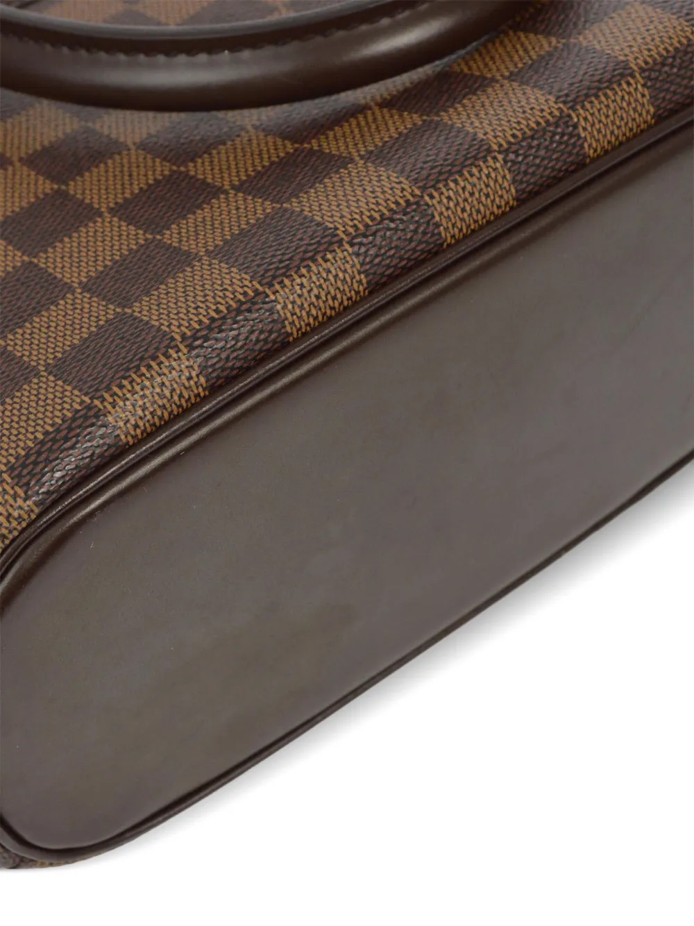 Pre-owned Louis Vuitton 2002 Sarria Horizontal Handbag In Brown