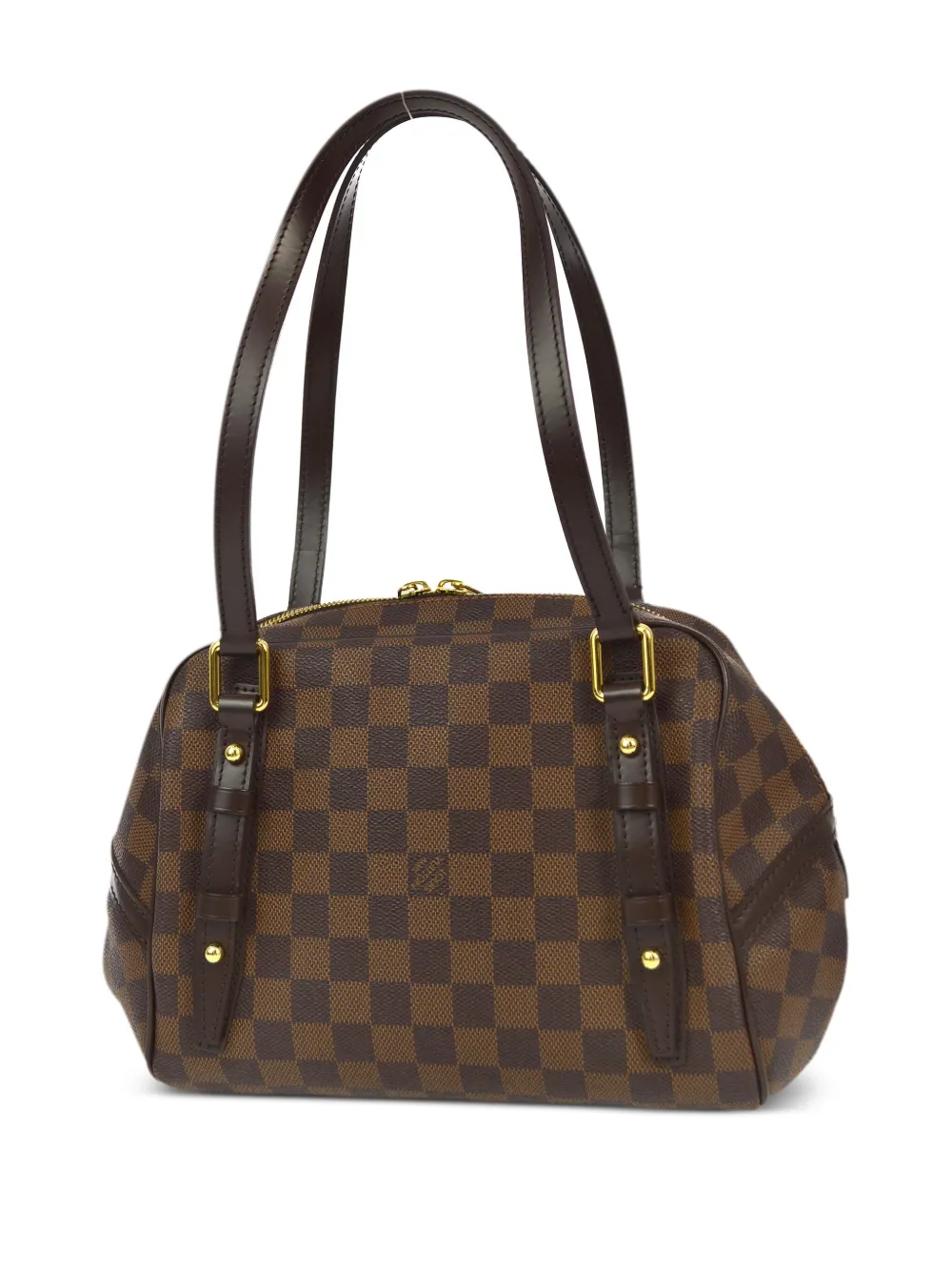 Louis Vuitton Pre-Owned 2010 Rivington PM schoudertas - Bruin