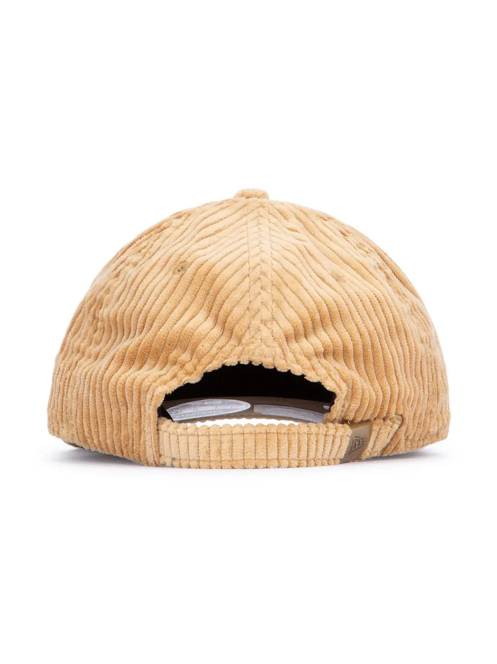 NEW ERA CAP Ribfluwelen pet met geborduurd logo Beige
