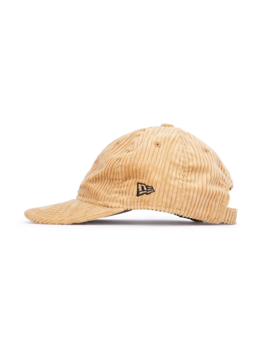 NEW ERA CAP Ribfluwelen pet met geborduurd logo Beige