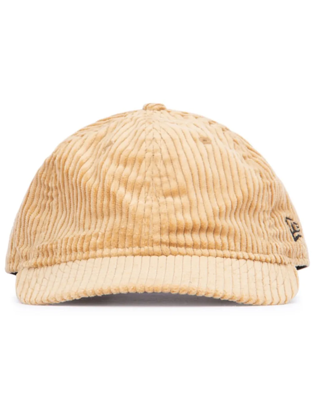 NEW ERA CAP Ribfluwelen pet met geborduurd logo Beige