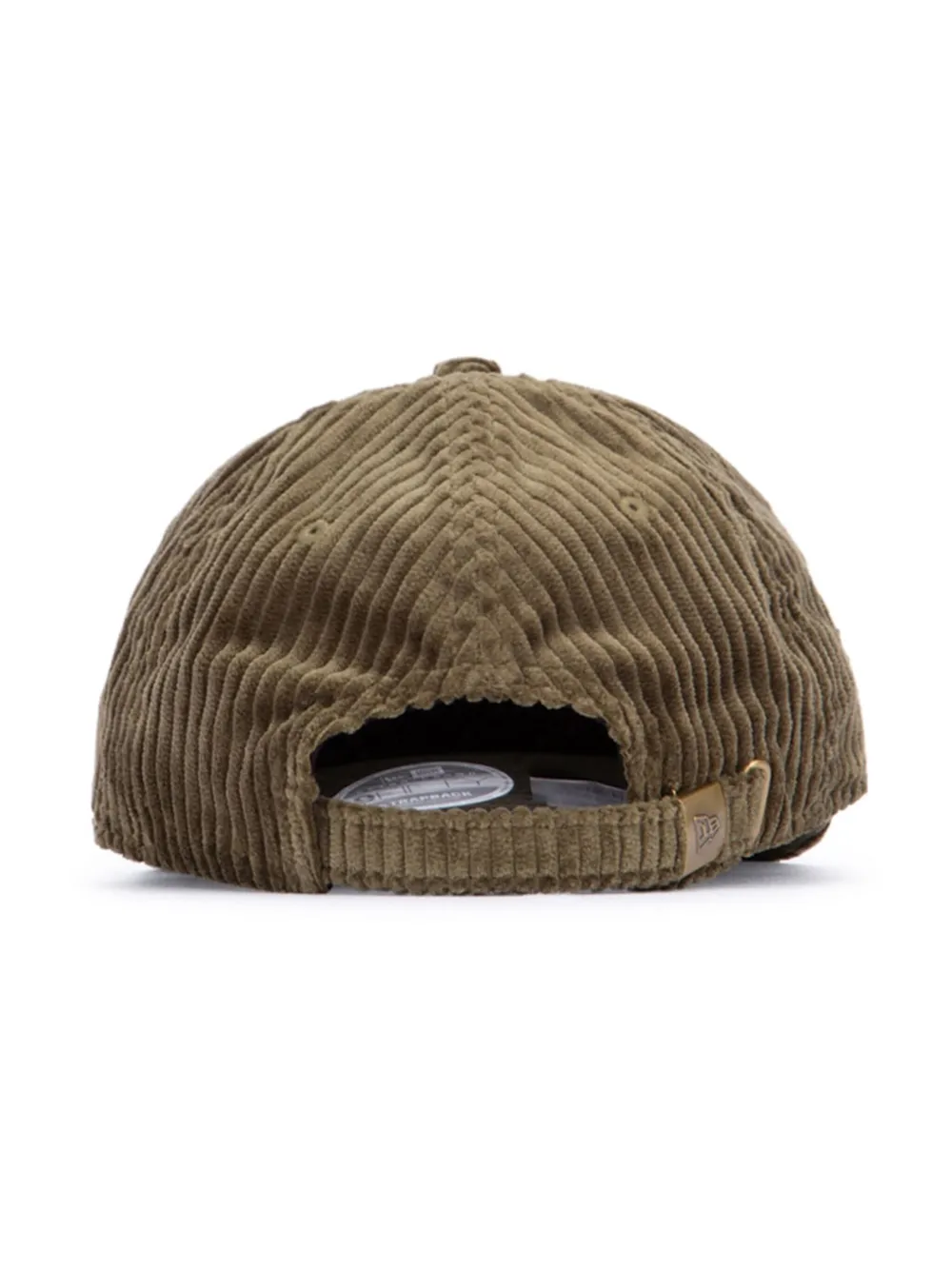 NEW ERA CAP Ribfluwelen pet met geborduurd logo Groen