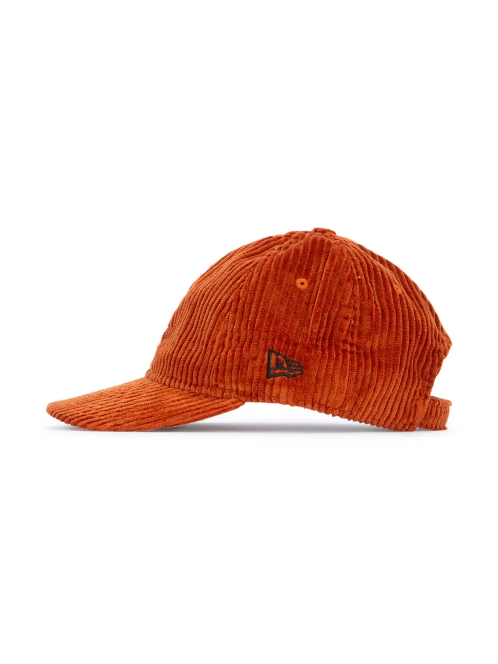 NEW ERA CAP Ribfluwelen pet met geborduurd logo Oranje