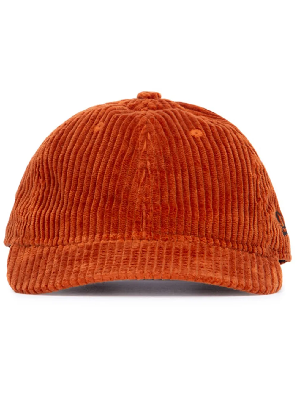 NEW ERA CAP Ribfluwelen pet met geborduurd logo Oranje