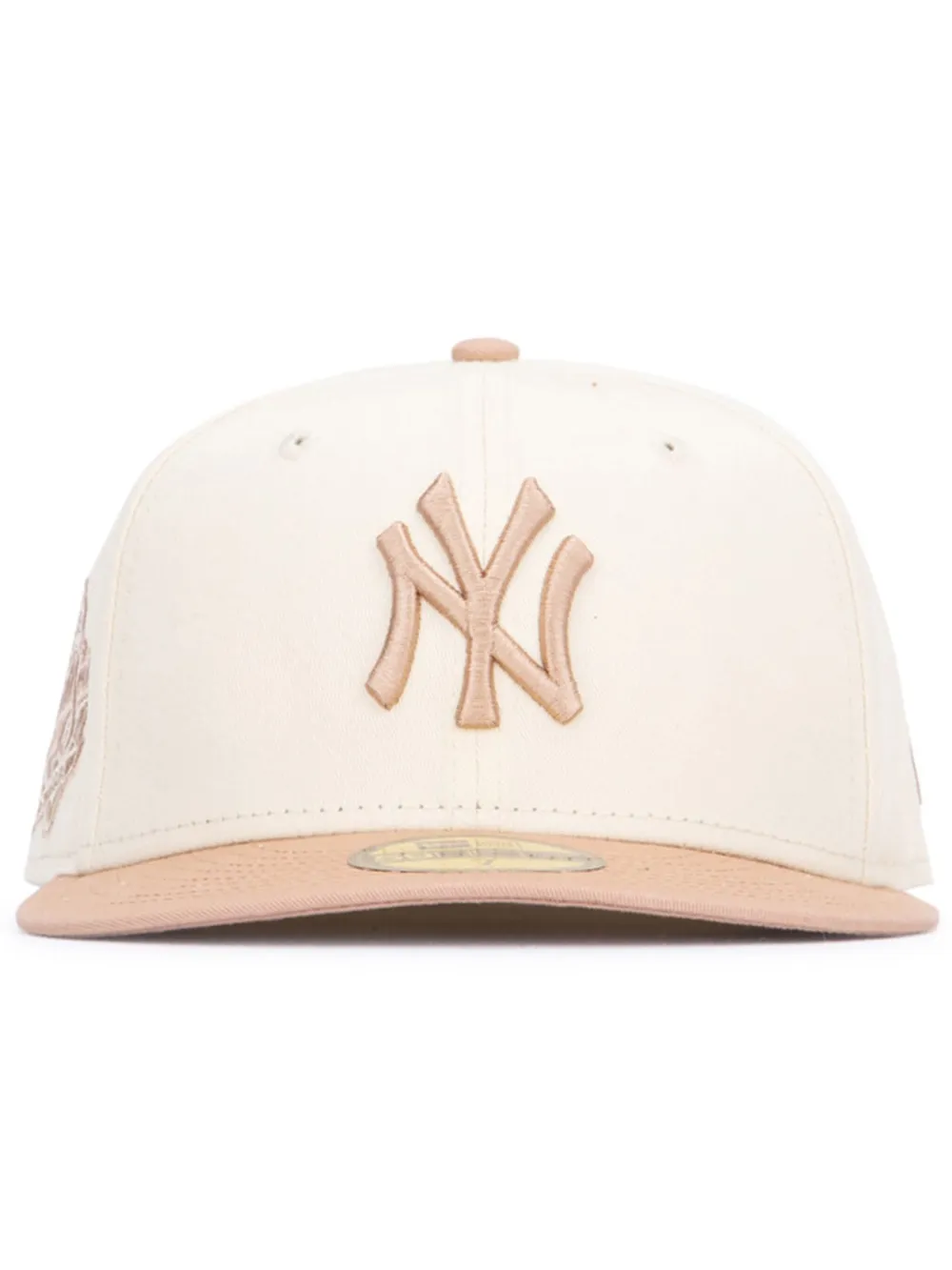 NEW ERA CAP New York Yankees katoenen pet met geborduurd logo Beige