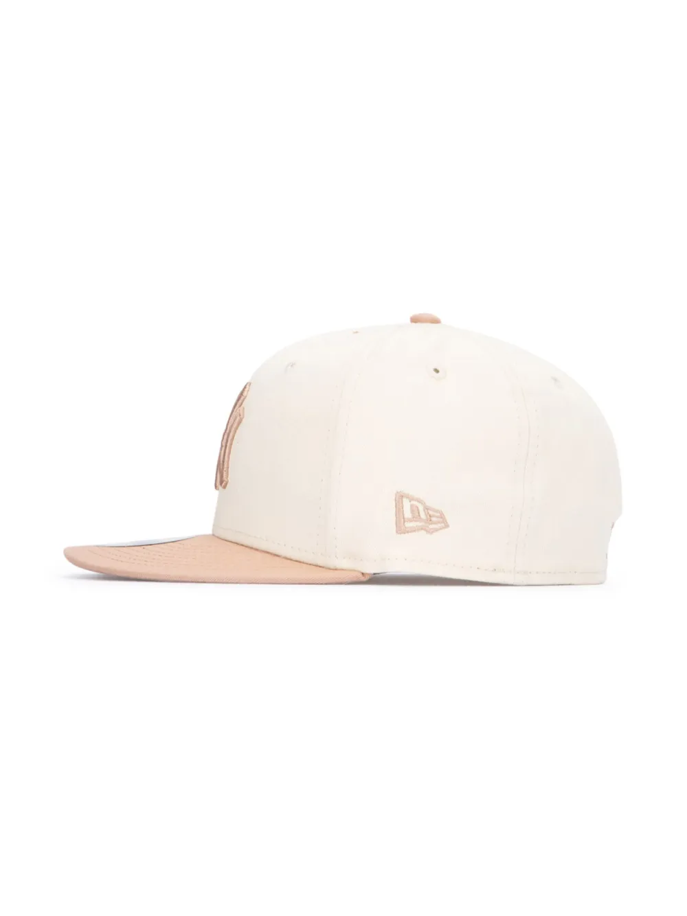 NEW ERA CAP New York Yankees katoenen pet met geborduurd logo Beige