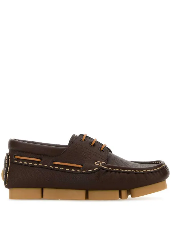【FENDI】LOAFER VITEL.LASER.GRIGLIA+RET◆8D8514AU35 Black Leather loafers Fendi - Vitkac Italy