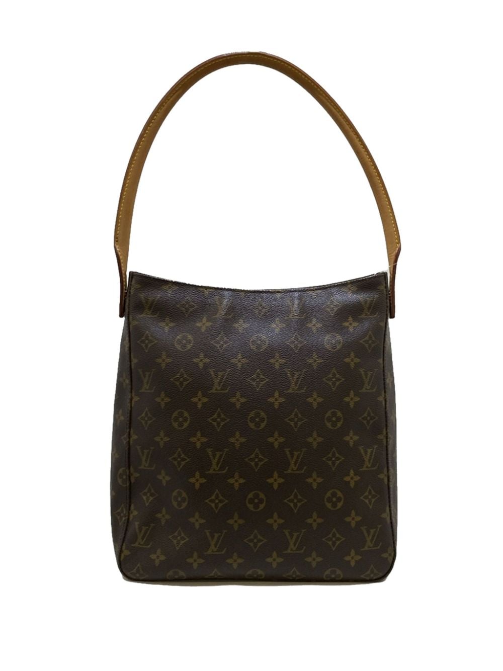 Louis Vuitton Pre-Owned 2002 Looping GM schoudertas met monogram - Bruin