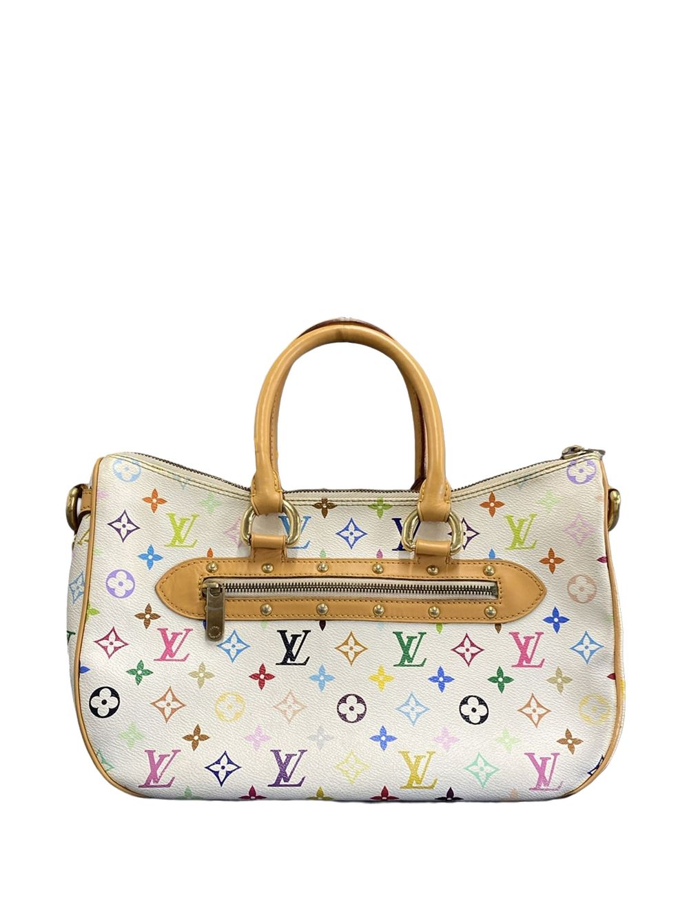 Louis Vuitton Pre-Owned 2009 Rita veelkleurige boekentas met monogram - Wit