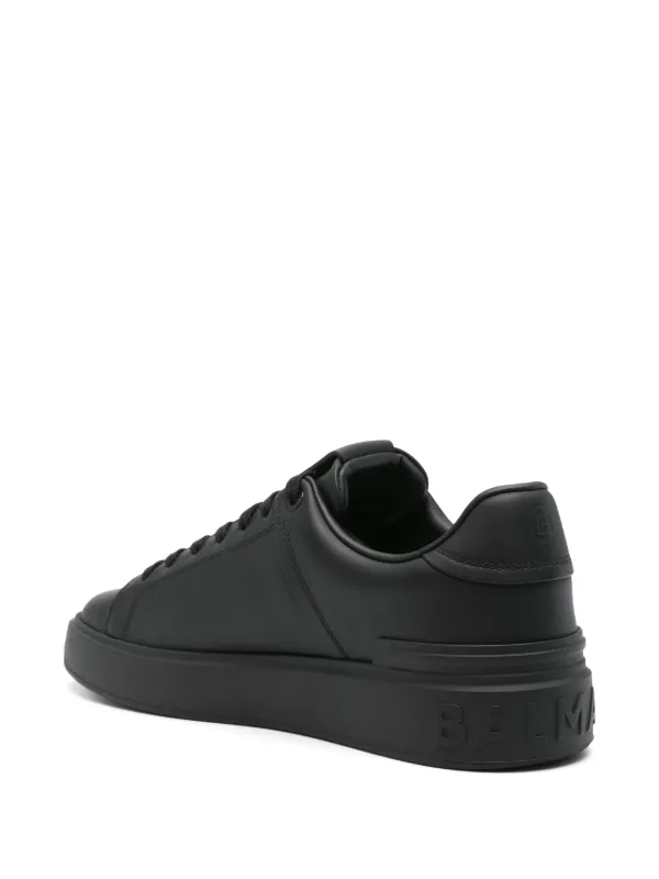 Balmain B-Court Sneakers | Black | FARFETCH