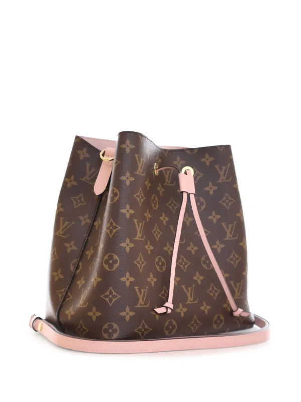 Louis Vuitton Pre Owned 2018 Monogram Neonoe MM Bucket Bag Brown FARFETCH ZA