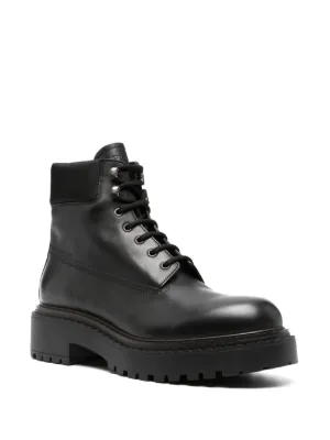 VIP価格.PRADA Leather boots ブーツ 関税送料込 Leather work boots | Prada | OTTODISANPIETRO