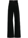 Ann Demeulemeester straight-leg jeans - Black