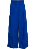 MERYLL ROGGE wide-leg cotton chinos - Blue