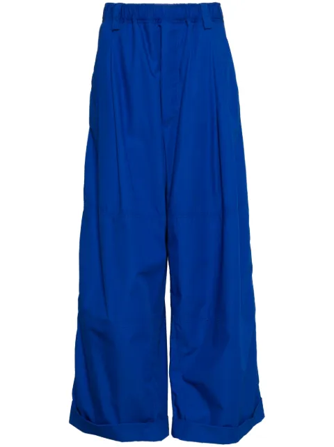 MERYLL ROGGE wide-leg cotton chinos