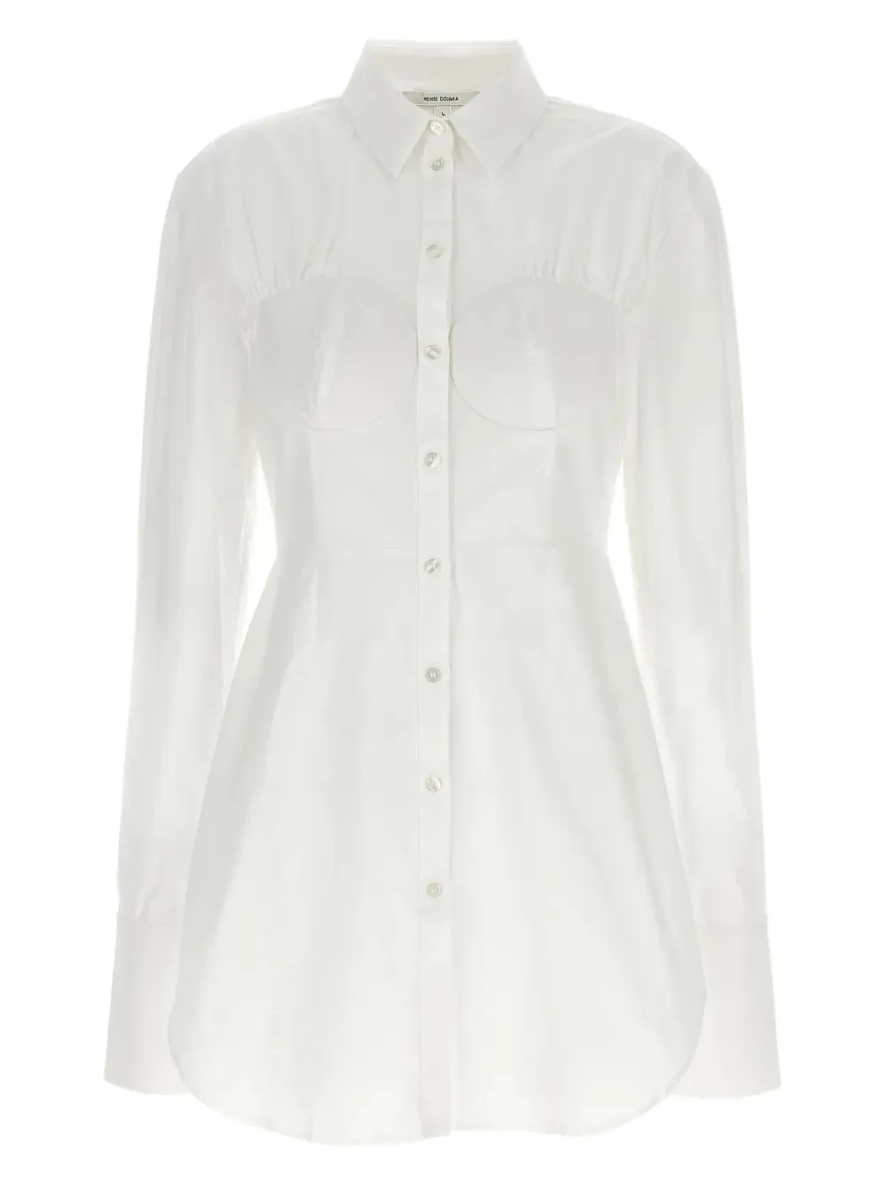 Nensi Dojaka camisa con botones | blanco | Image 1