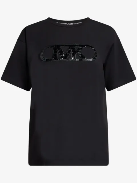 Michael Michael Kors logo-appliqué T-shirt
