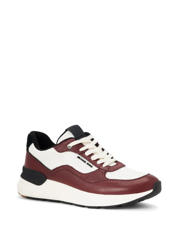 Red michael kors sneakers online