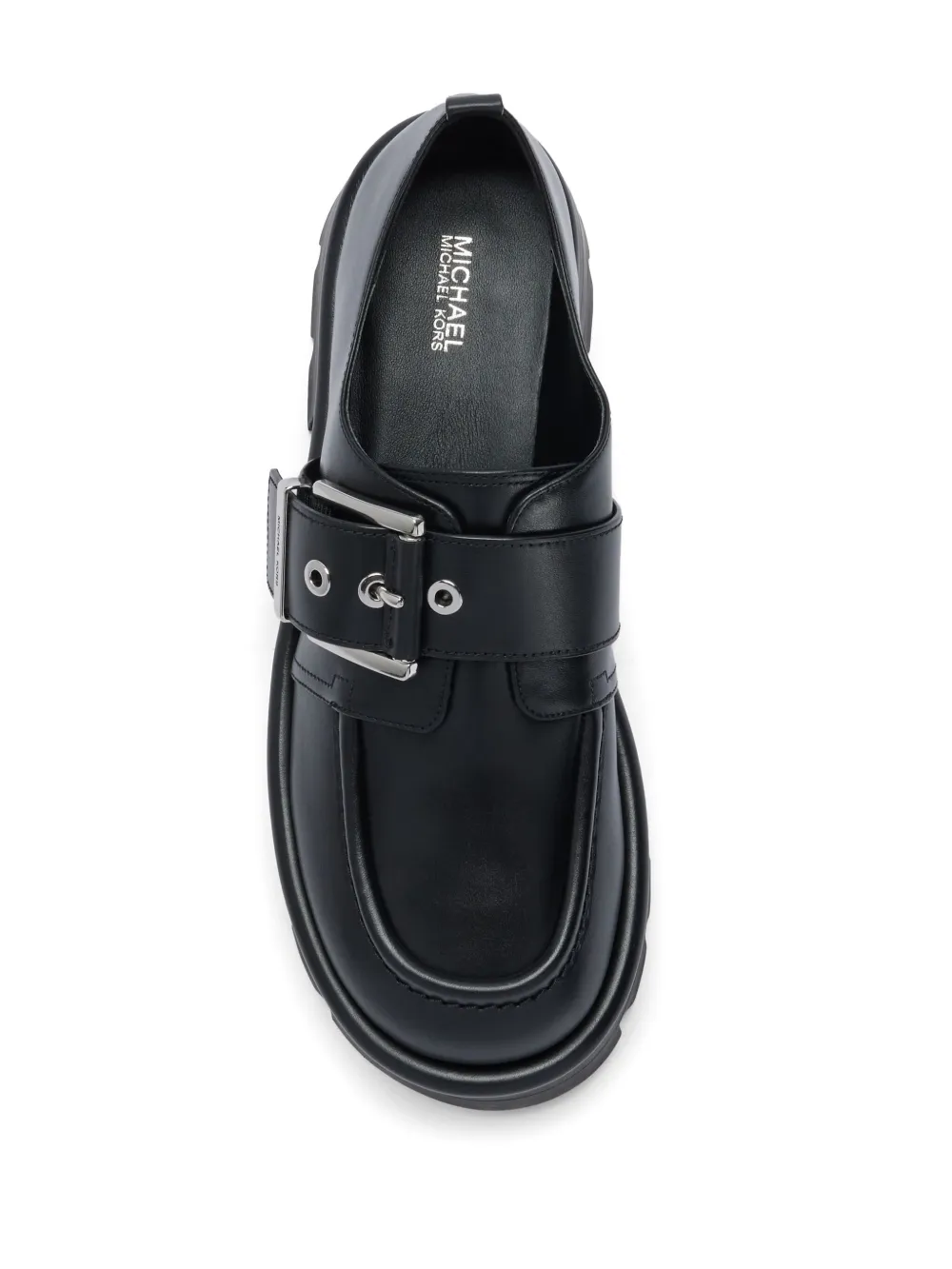 Michael Kors Colby leather loafers Black