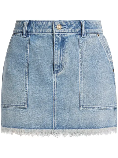 Michael Kors falda corta de mezclilla