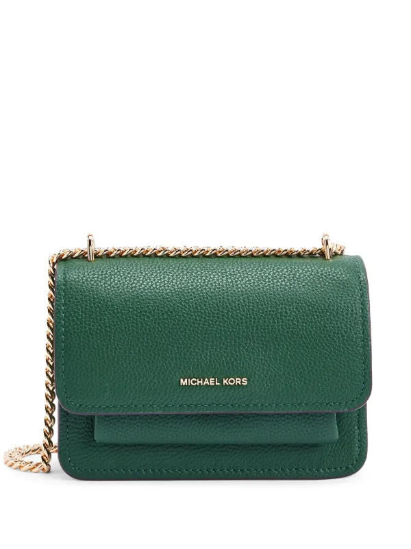 Michael Kors Small Claire Crossbody Bag Green FARFETCH LB