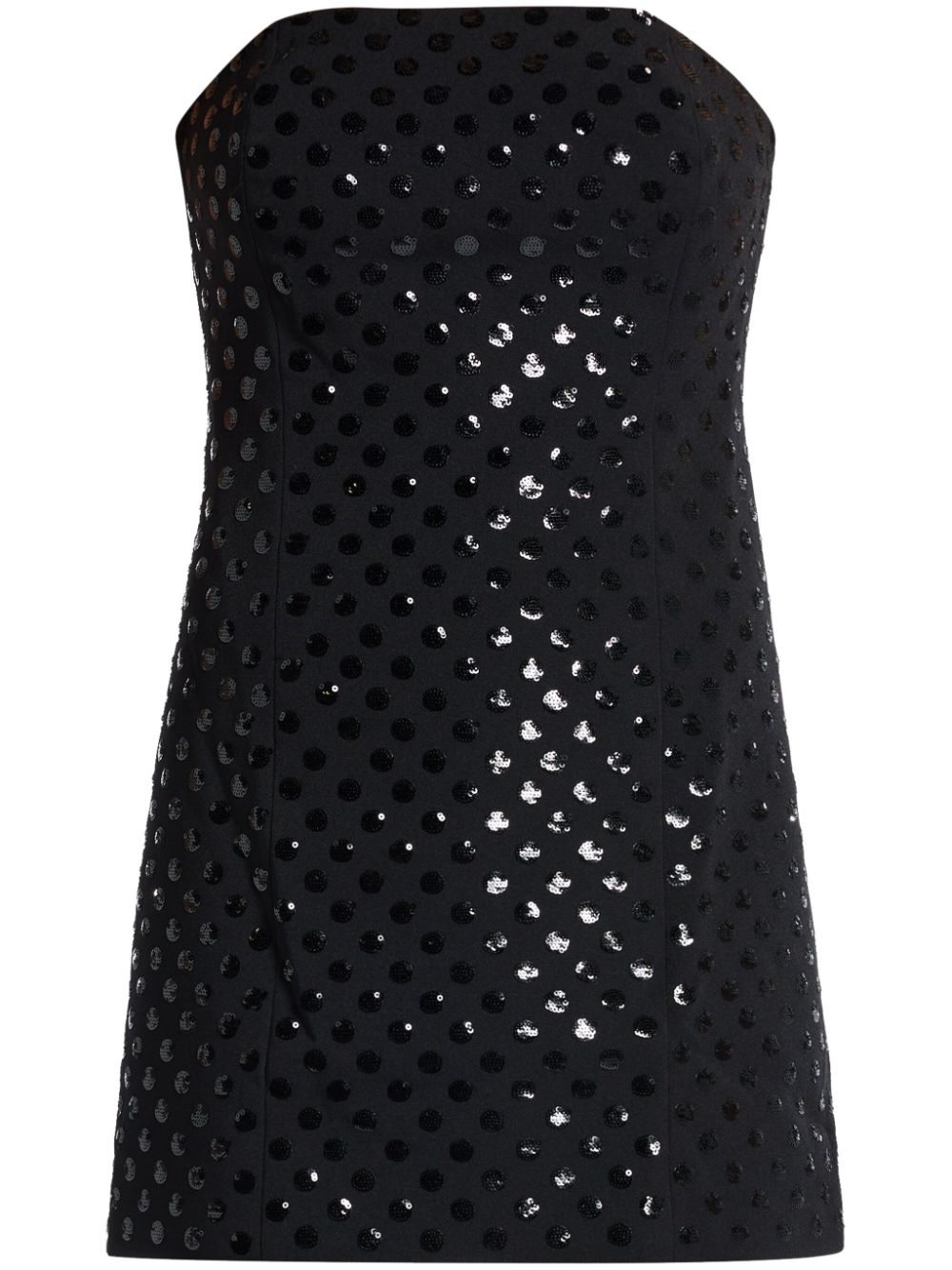 sequinned mini dress