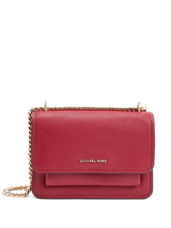 Michael kors red shoulder bag online