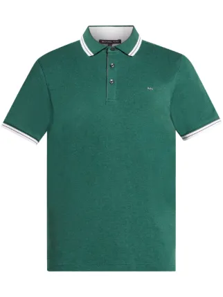 Michael Kors Greenwich Polo Shirt Green FARFETCH