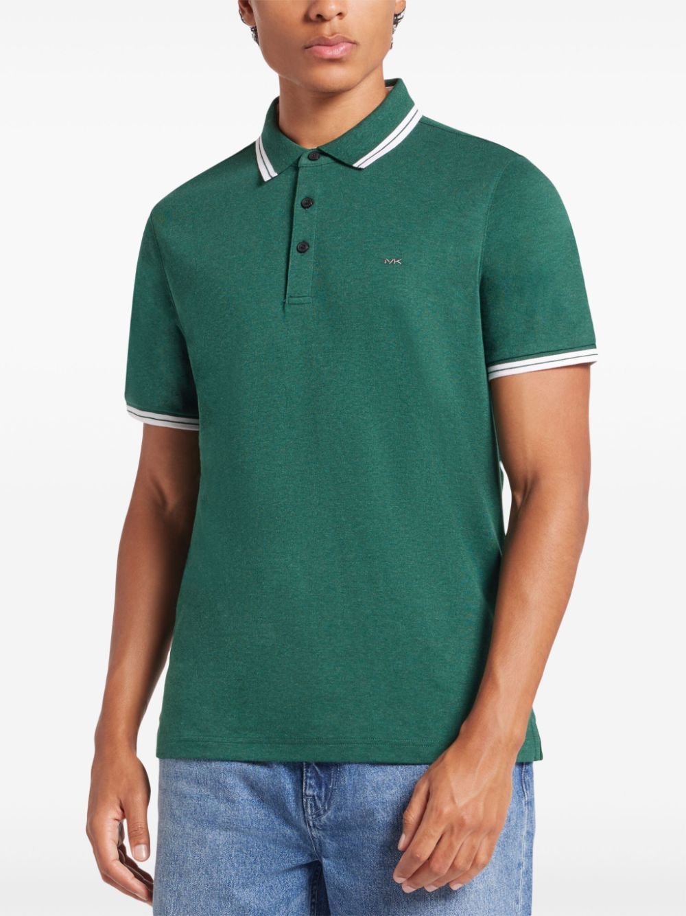 Michael Kors Greenwich poloshirt - Groen