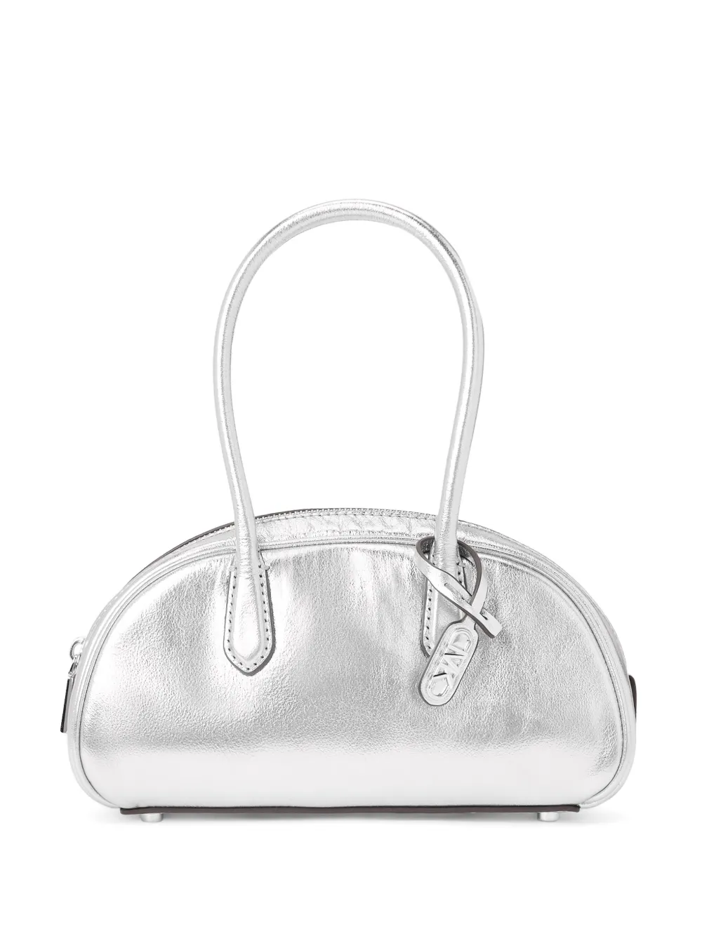 Michael Kors Lulu kleine schoudertas Zilver