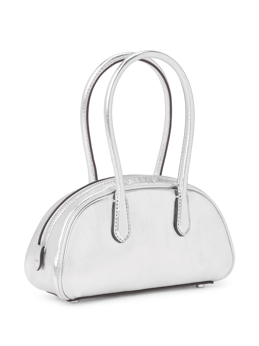 Michael Kors Lulu kleine schoudertas Zilver