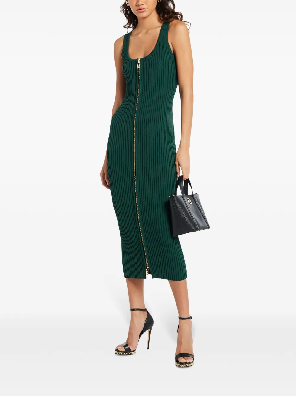 Michael Kors Mini-jurk met rits - Groen
