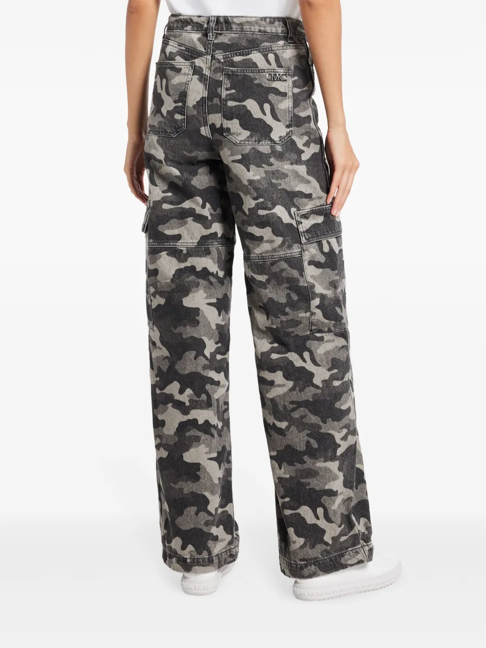 Michael Kors Jeans met camouflageprint Grijs