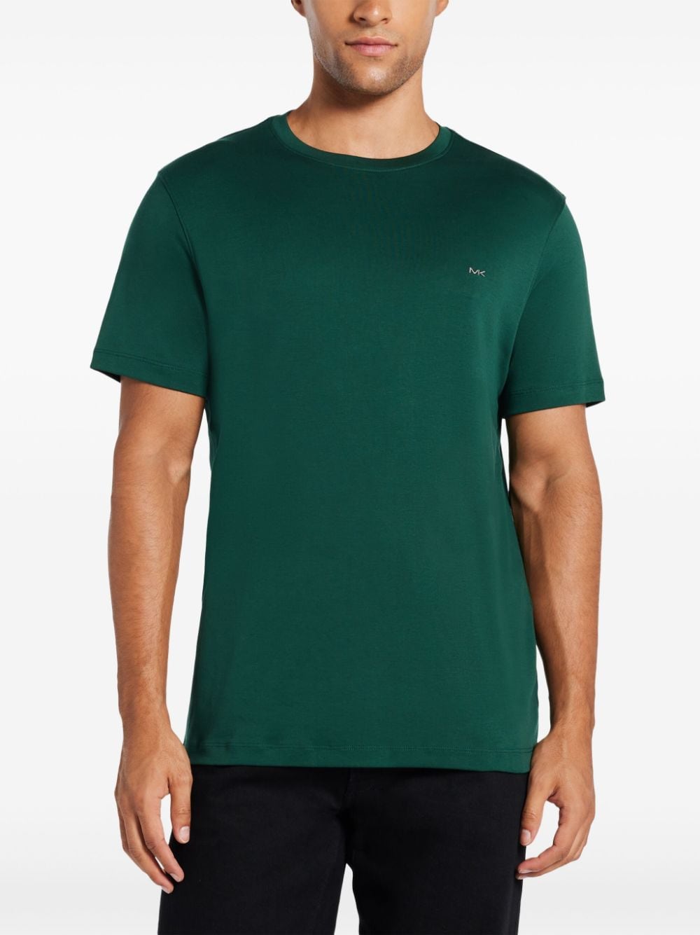 Michael Kors Katoenen T-shirt met logoprint - Groen