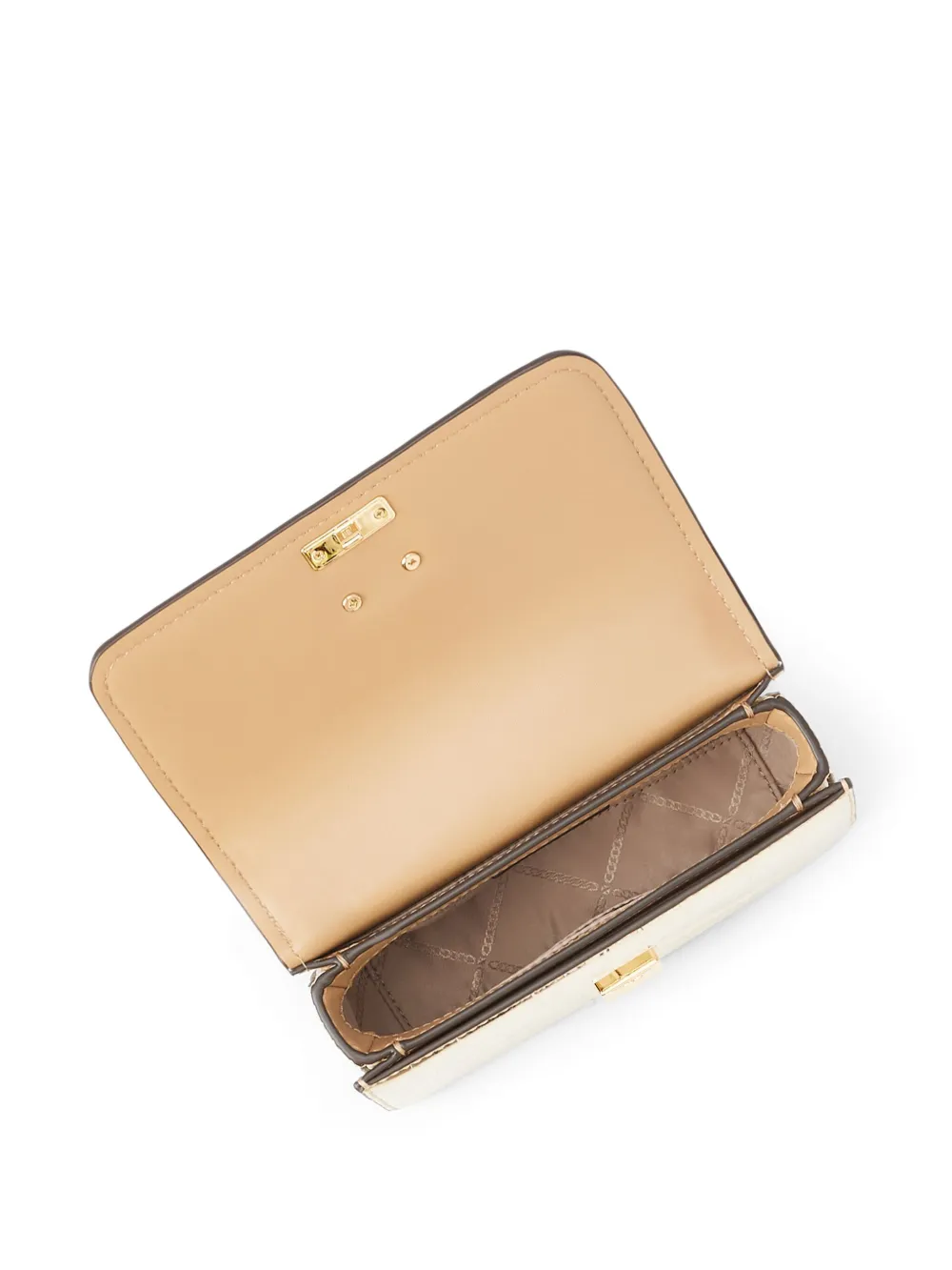 Michael Kors Delancey kleine crossbodytas Goud