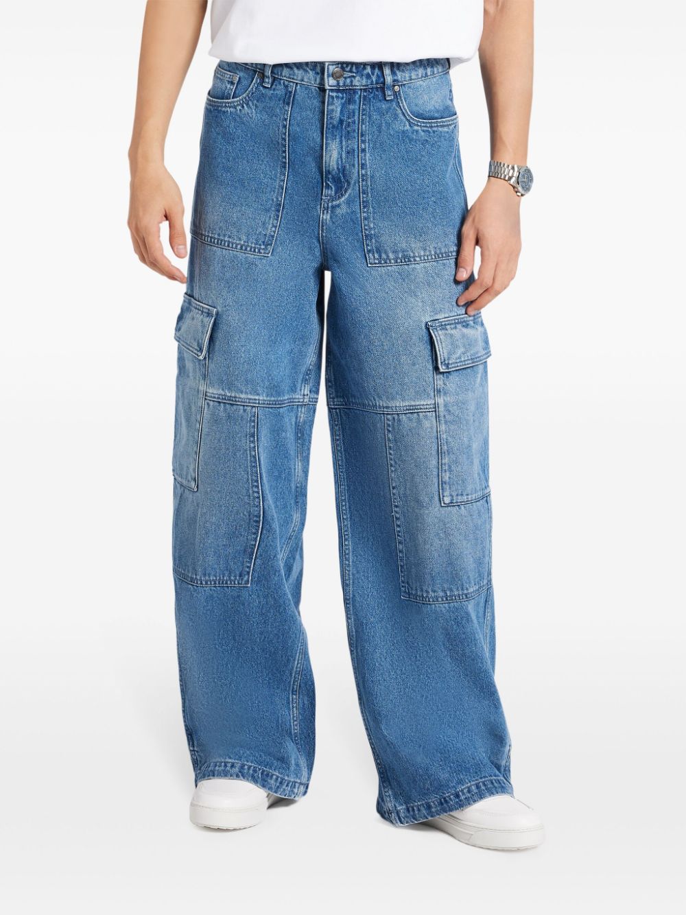 Michael Kors cargo jeans - Blauw