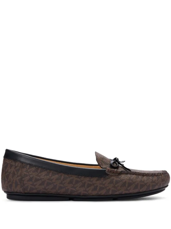 Michael Kors Julliette Loafers Brown FARFETCH TH
