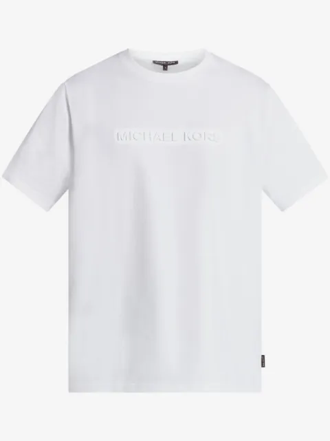 Michael Kors T-Shirt mit Logo-Prägung