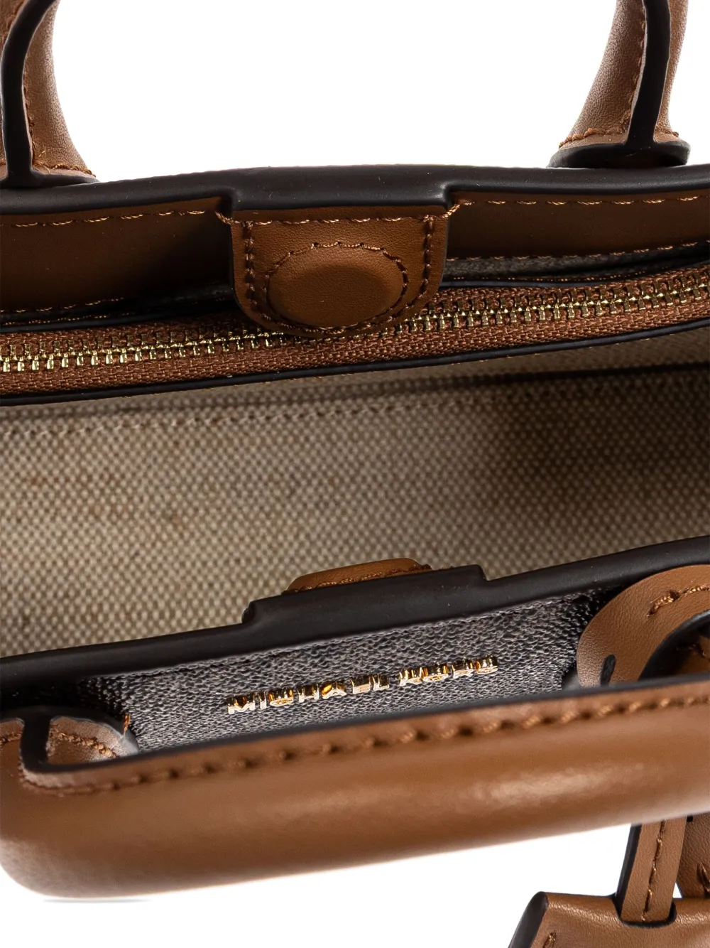 Michael Kors Scarlett mini-shopper Bruin