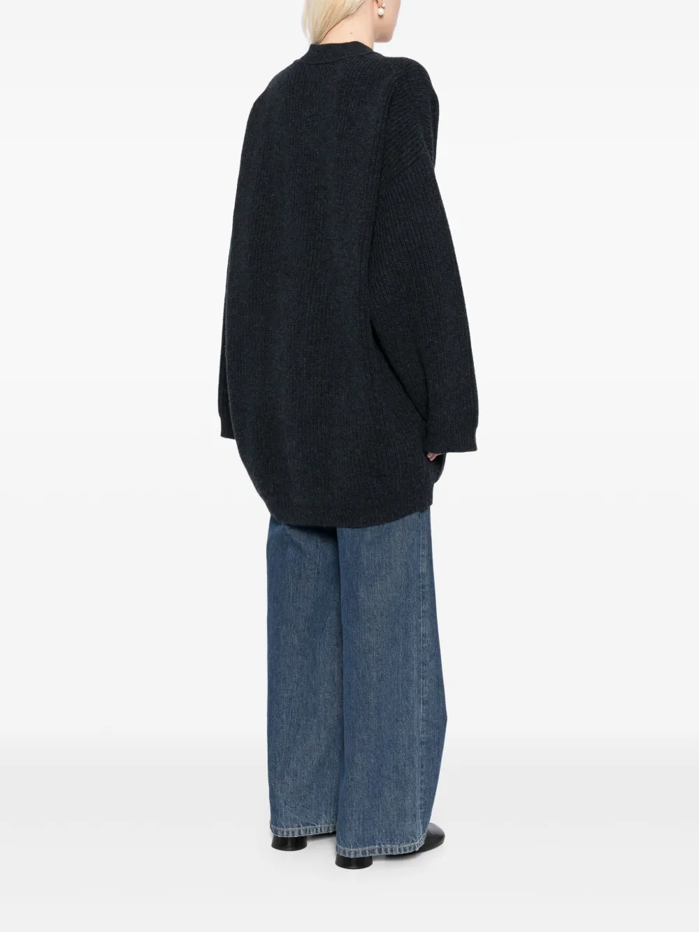 LEMAIRE Vilten vestjas Blauw