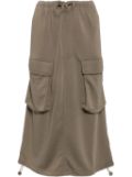 MM6 Maison Margiela cargo-pocket skirt - Neutrals