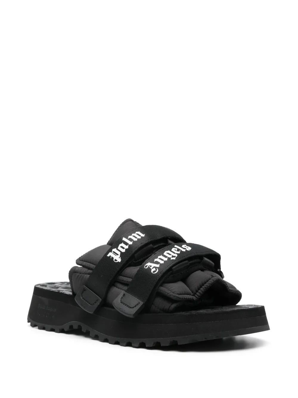 Palm Angels x Suicoke Moto-P slippers - Zwart