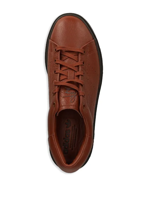 Stan smith leather brown on sale