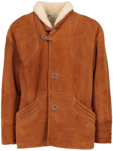 A.N.G.E.L.O. Vintage Cult Giacca con collo in shearling Pre-owned anni '80