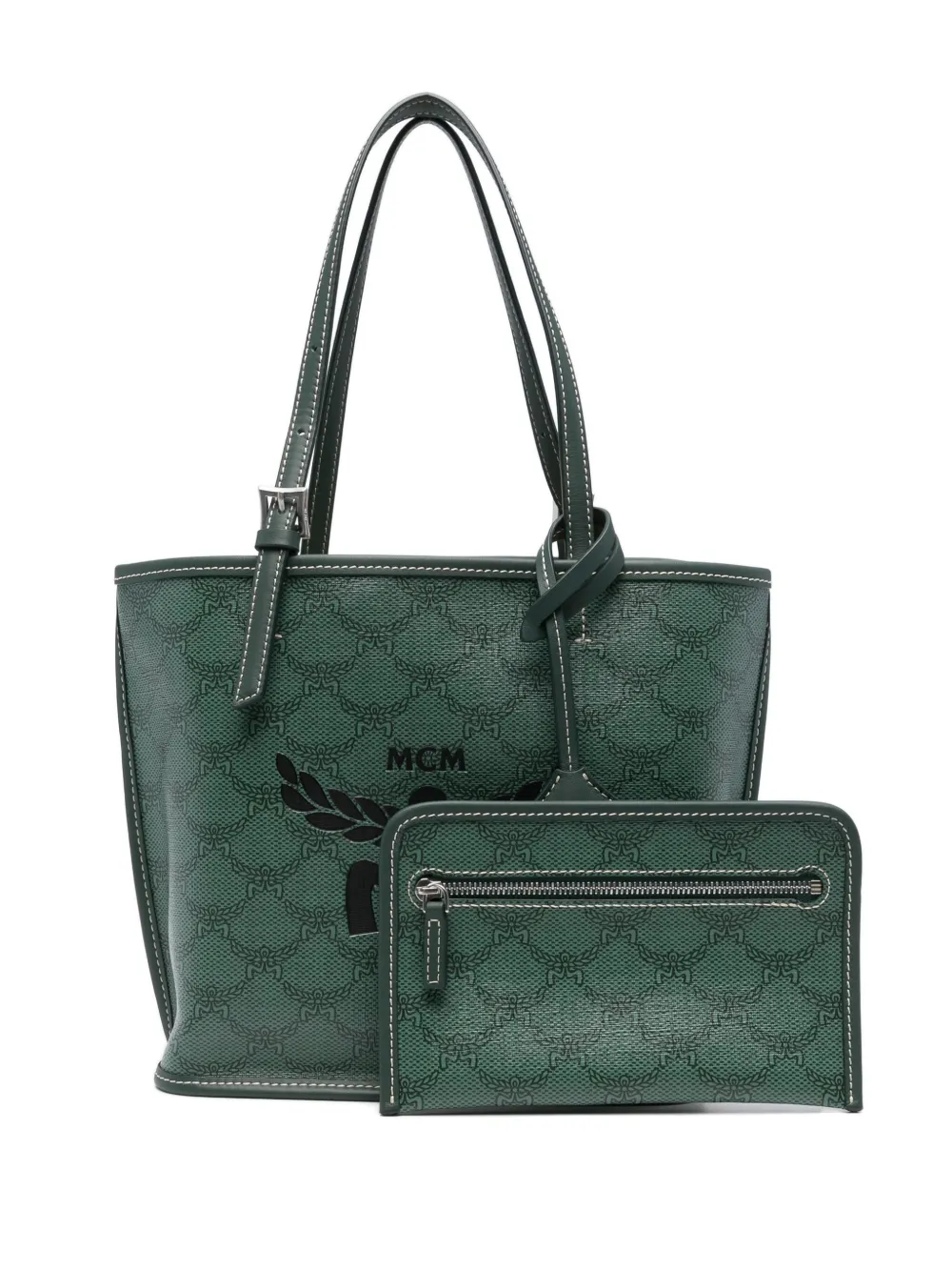 MCM Mini Himmel Tote Bag | Green | FARFETCH