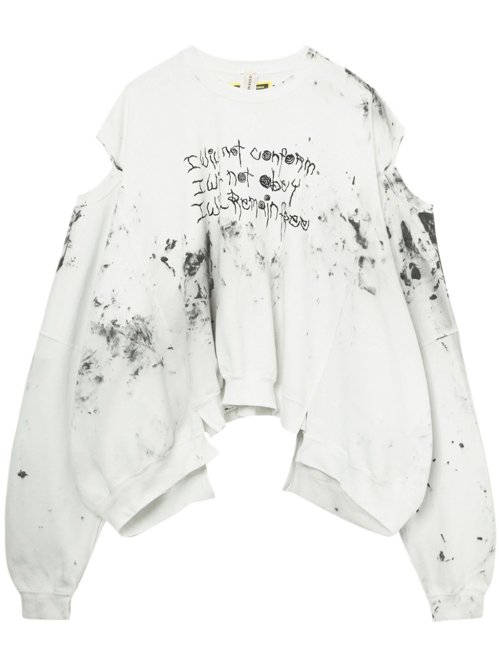 WESTFALL DISTRESSED-EFFECT SWEATSHIRT 