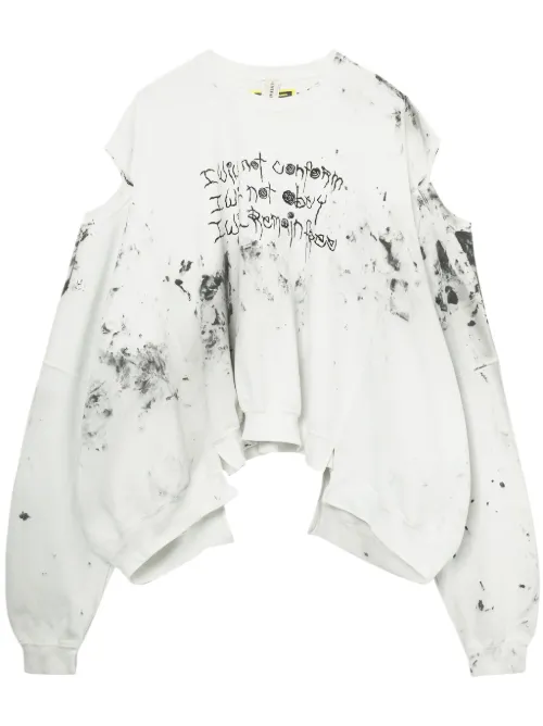 Sweat à effet usé - WESTFALL - Modalova