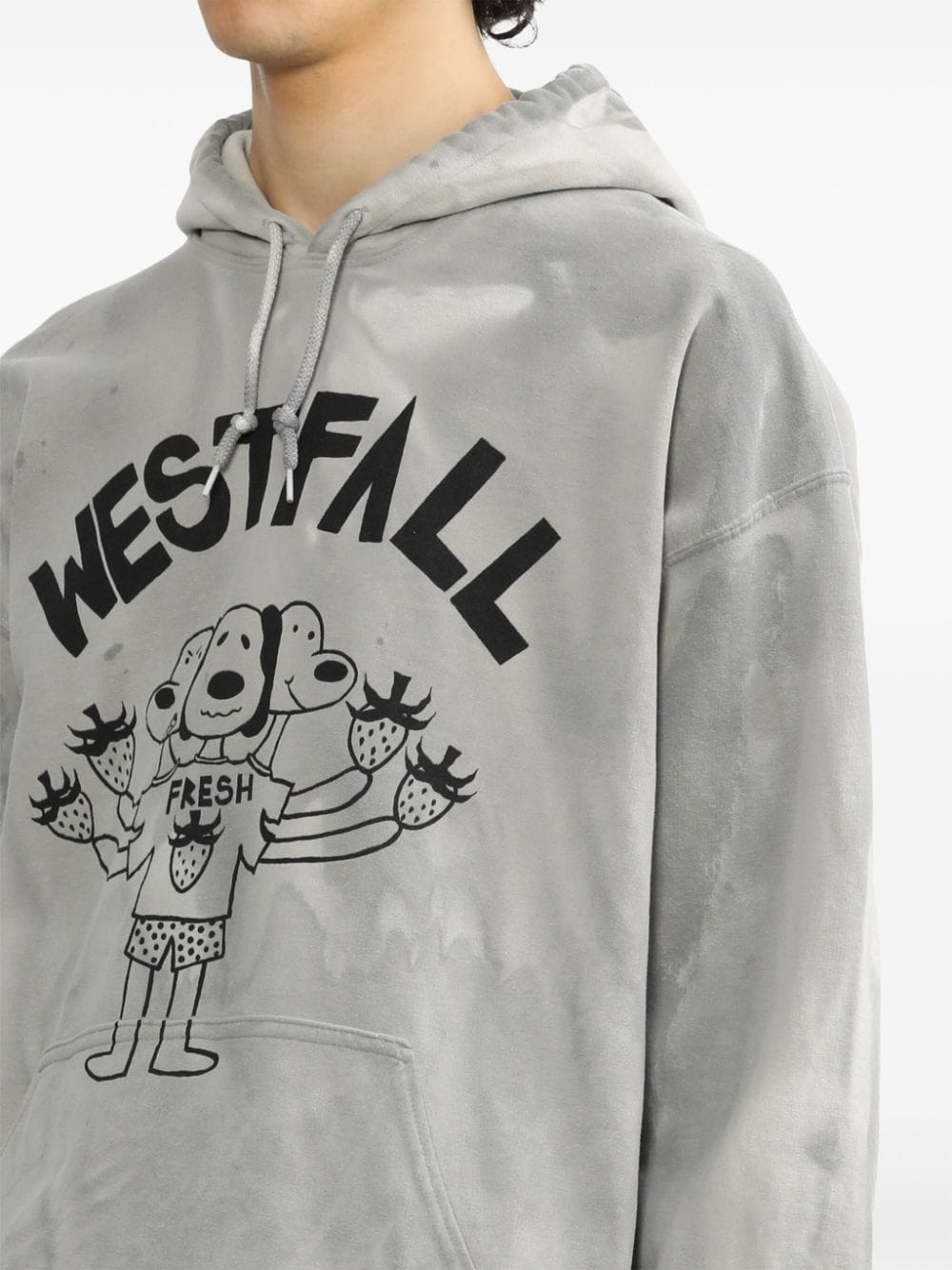 Shop Westfall Fresh Hoodie In Grey