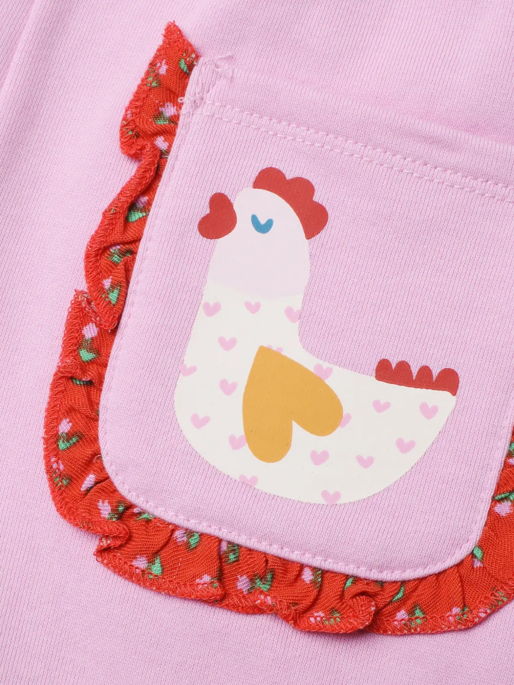 Stella McCartney Kids Joggingshorts met print Roze